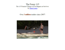 Tablet Screenshot of funny115.com
